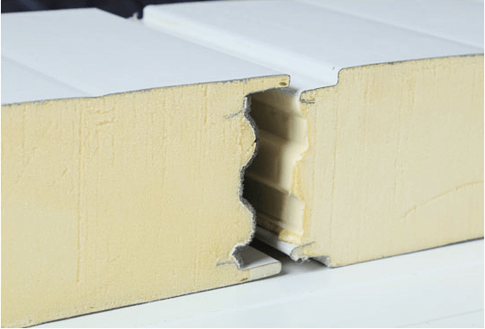 双面彩钢聚氨酯夹芯板 双面彩钢聚氨酯夹芯板