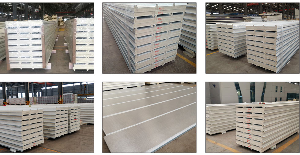 四波峰聚氨酯屋面板产品实拍 四波峰聚氨酯屋面板产品实拍